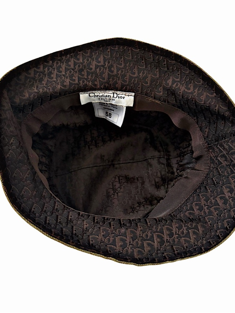 Authentic Dior Galliano 02 SS Street-Chic Pouch Hat - Picture 7 of 9